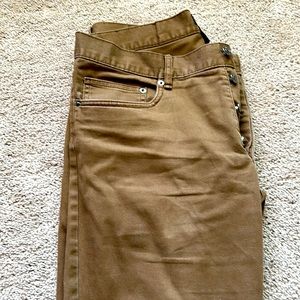 H&M Chino Pants Brown waist 32 slim fit